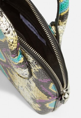 L. Mini Ian Crossbody Bag - Neon Snake