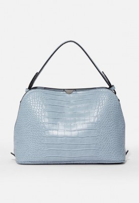 L. Open Dome Satchel - Light Blue