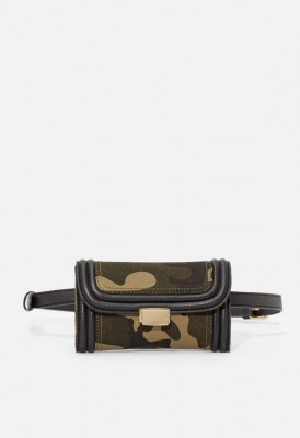 L. Pieced Belt Bag - Camo