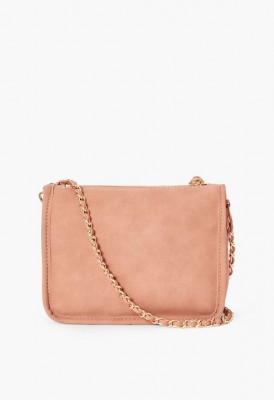 L. Sticked Up Compartment Crossbody Bag - Blush