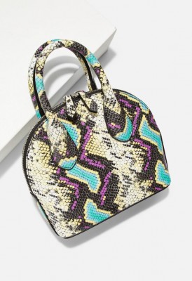 L. Mini Ian Crossbody Bag - Neon Snake