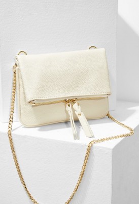 L. Flap Over Belt Bag - Bone