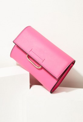 L. Structured Belt Bag - Neon Pink